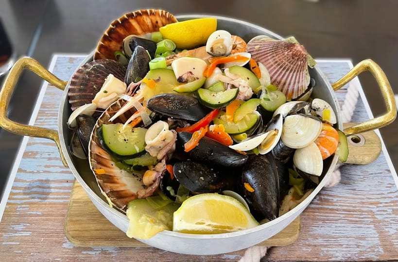 Anni's shellfish pan